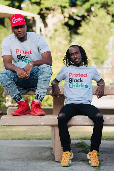 Protect Black Children Tee (Heather Gray)
