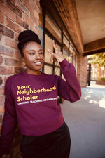 Load image into Gallery viewer, CLEARANCE - Your Neighborhood Scholar Classic Crewnecks - *Free Shipping*
